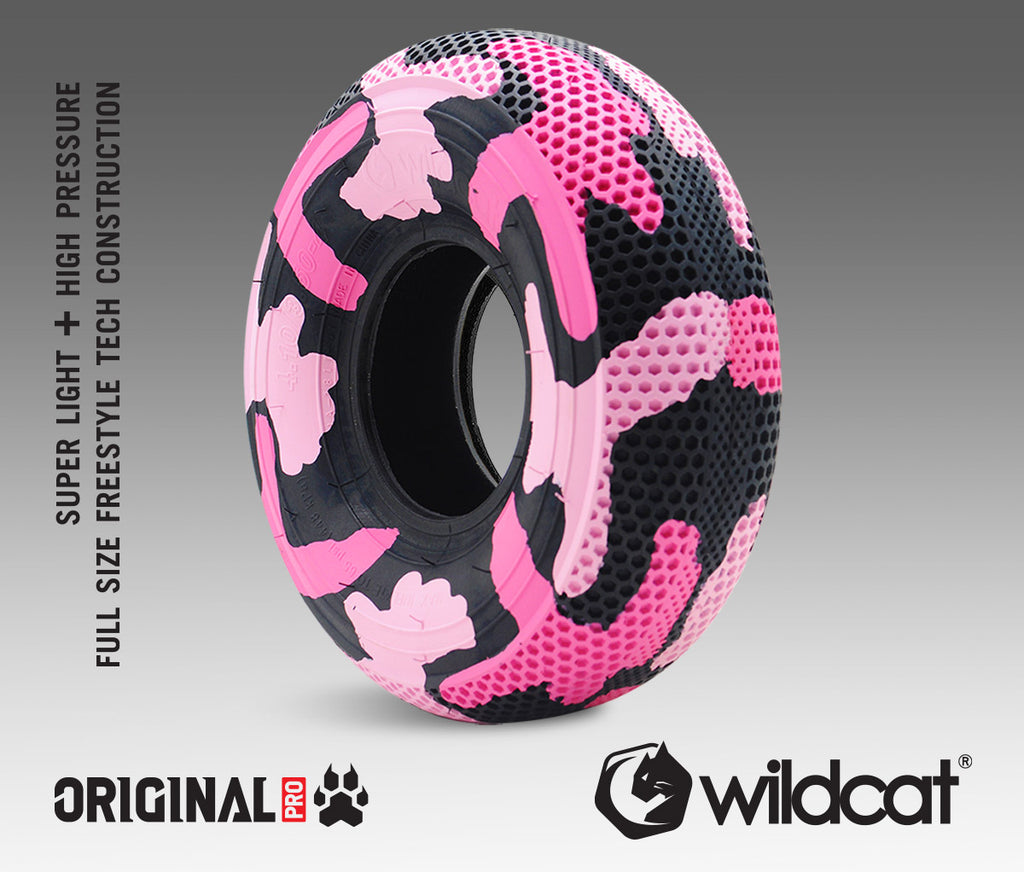 Wildcat Mini BMX PRO Tyre Pink Camo Ltd