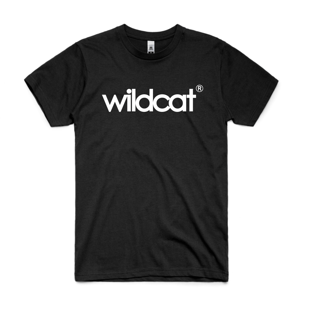 Wildcat MiniBMX glow in the dark blackcat tee