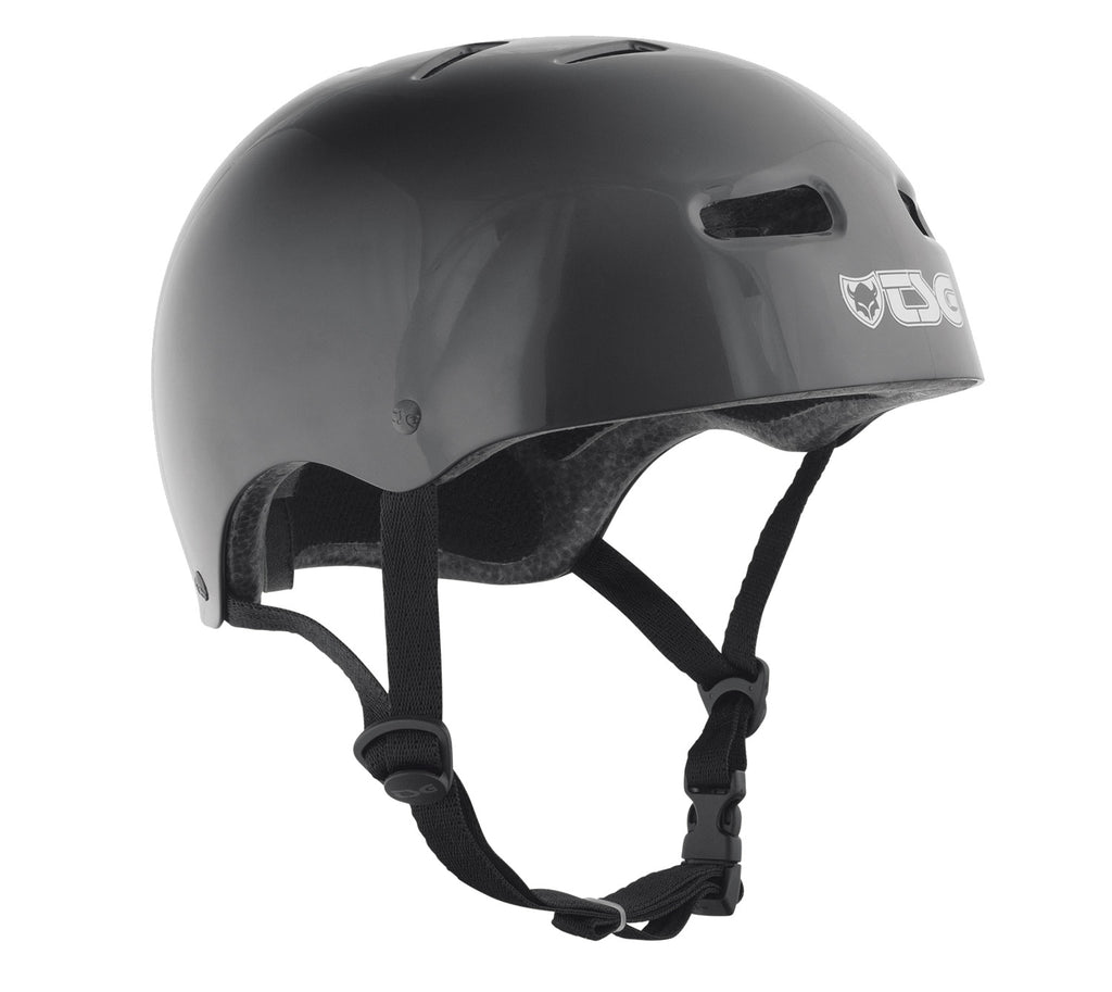 TSG Skate/BMX Helmet Injected Colour Black